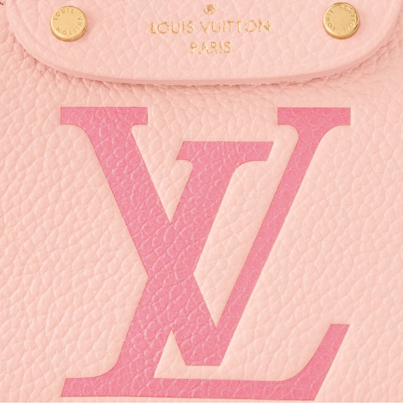AUTH NIB Louis Vuitton Pink Mini Bumbag Empreinte Leather LG monogram LIMITED E - Picture 8 of 15